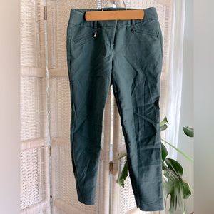 Ann Taylor deep olive dress pants